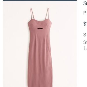 Abercrombie & Fitch Dress NWOT Size M Tall Cutout